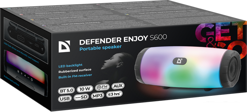 Беспроводная колонка Defender Enjoy S600