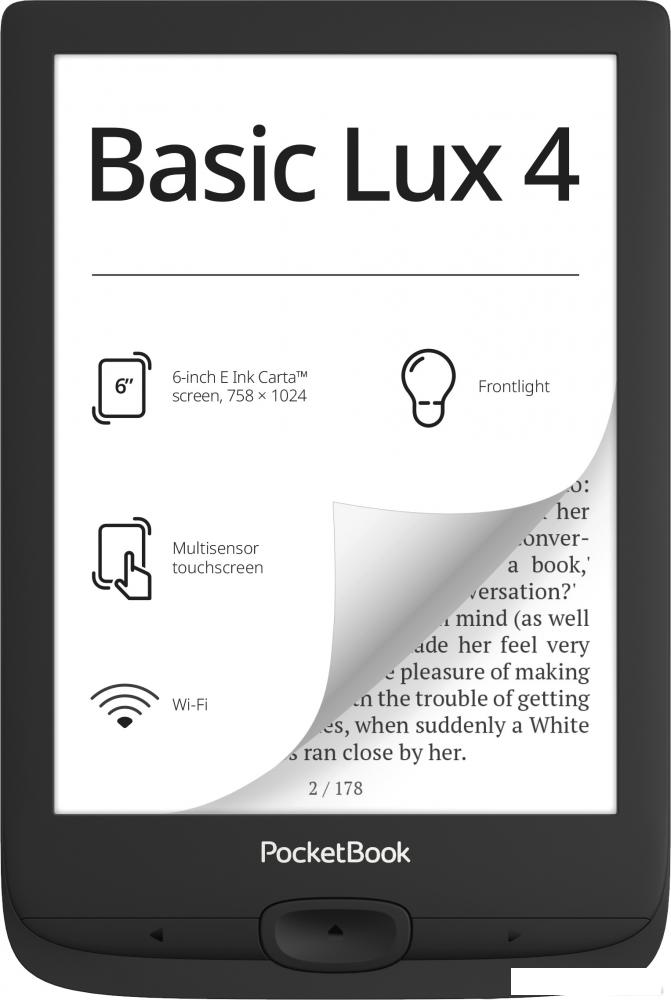 Электронная книга PocketBook 618 Basic Lux 4