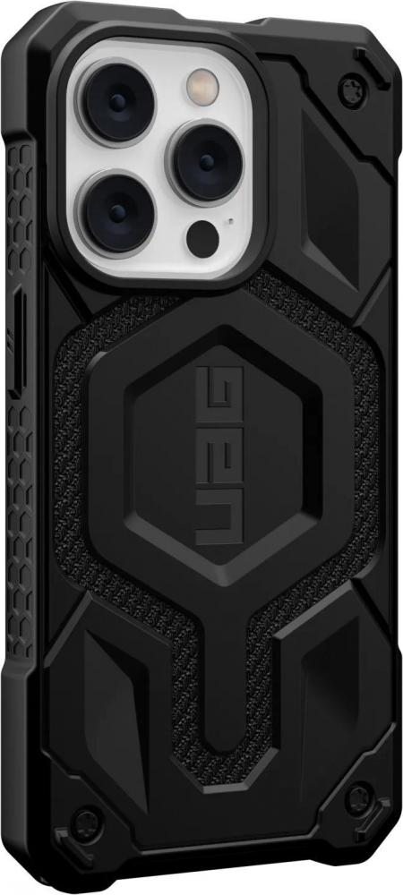Чехол для телефона Uag для iPhone 14 Pro Monarch Pro Kevlar for MagSafe Kevlar Black 114030113940