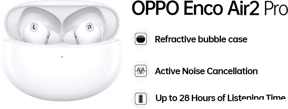Наушники Oppo Enco Air 2 Pro (белый)