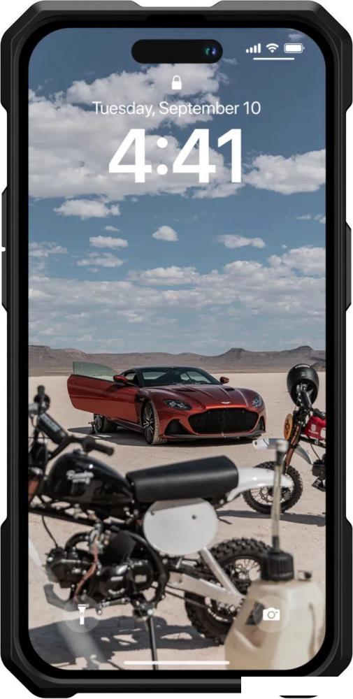 Чехол для телефона Uag для iPhone 14 Pro Monarch Pro Kevlar for MagSafe Kevlar Black 114030113940