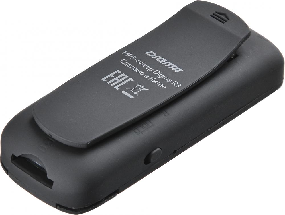 Плеер MP3 Digma R3 8GB (черный)