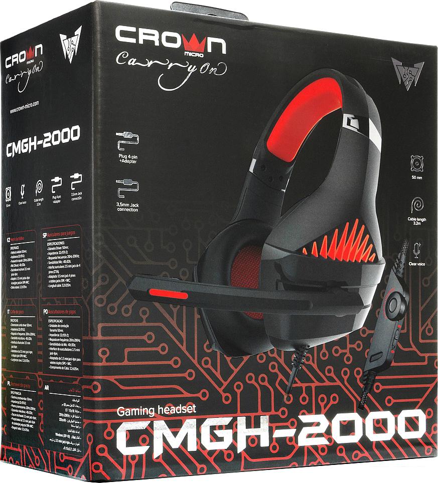 Наушники CrownMicro CMGH-2000