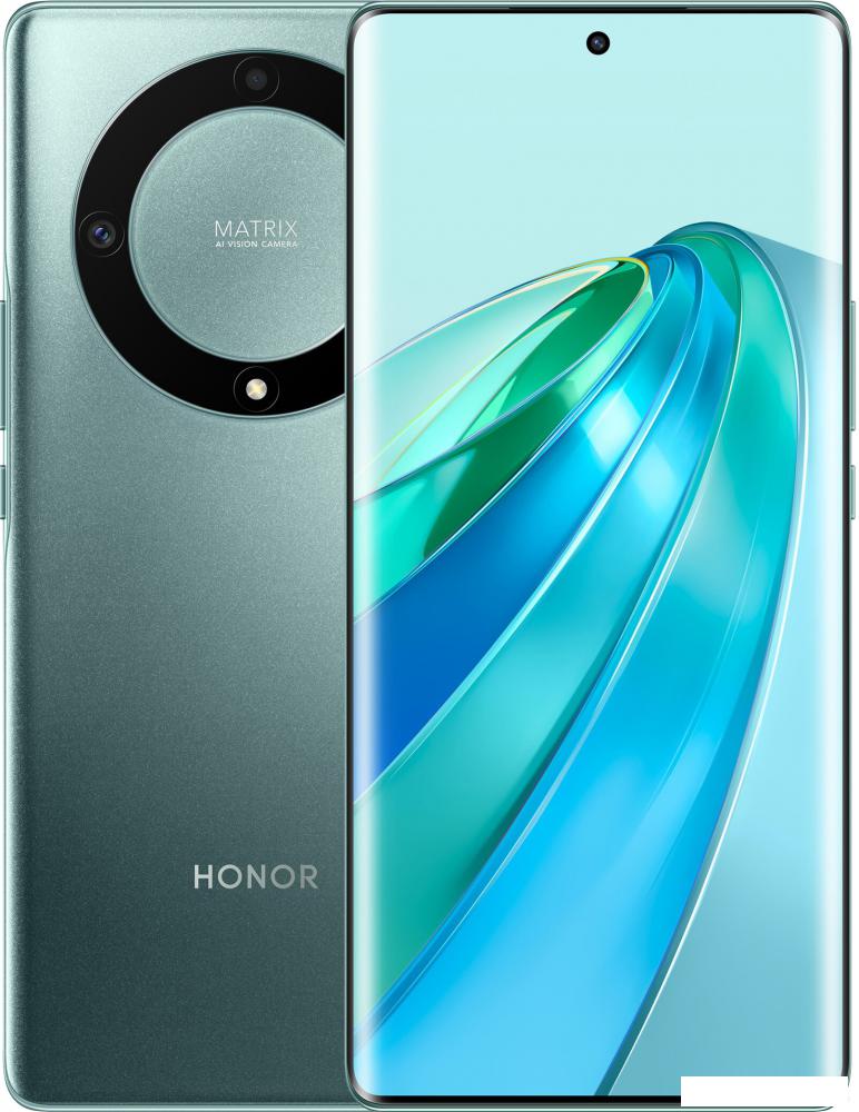 Смартфон HONOR X9a 6GB/128GB международная версия (изумрудный зеленый)