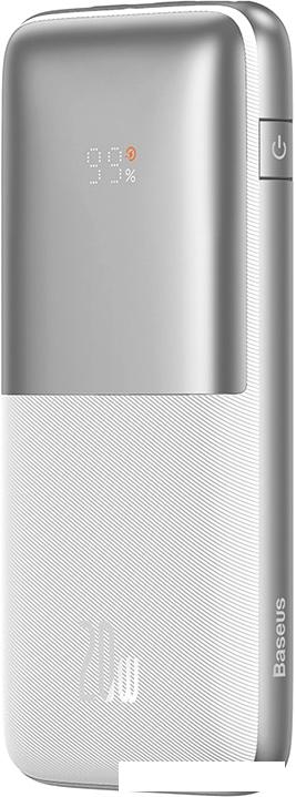 Внешний аккумулятор Baseus Bipow Pro Digital Display Fast Charge 20W 10000mAh (белый)