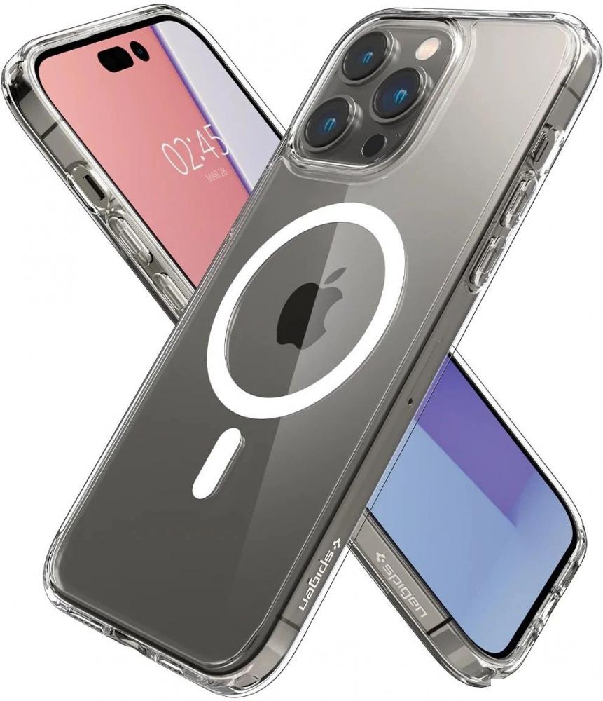 Чехол для телефона Spigen Ultra Hybrid (MagFit) для iPhone 14 Pro ACS04969 (белый)